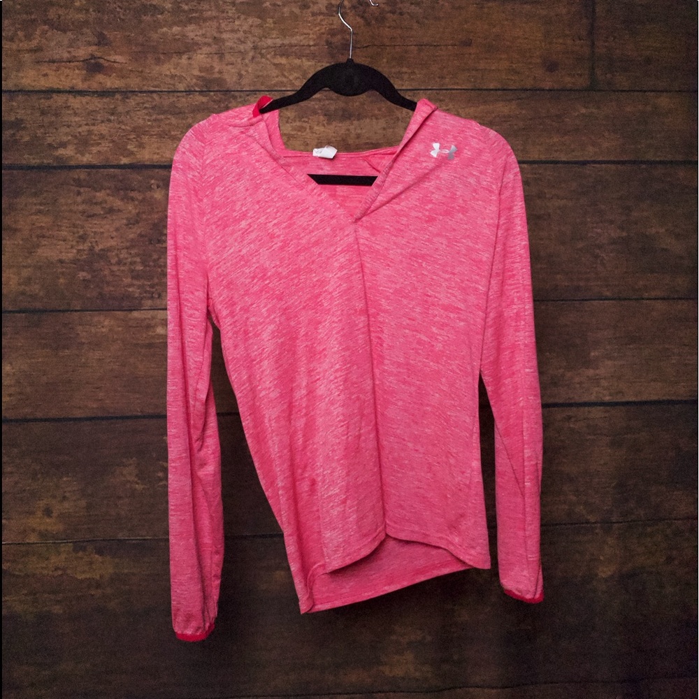 Under armour hooded sweatshirt with heat block!